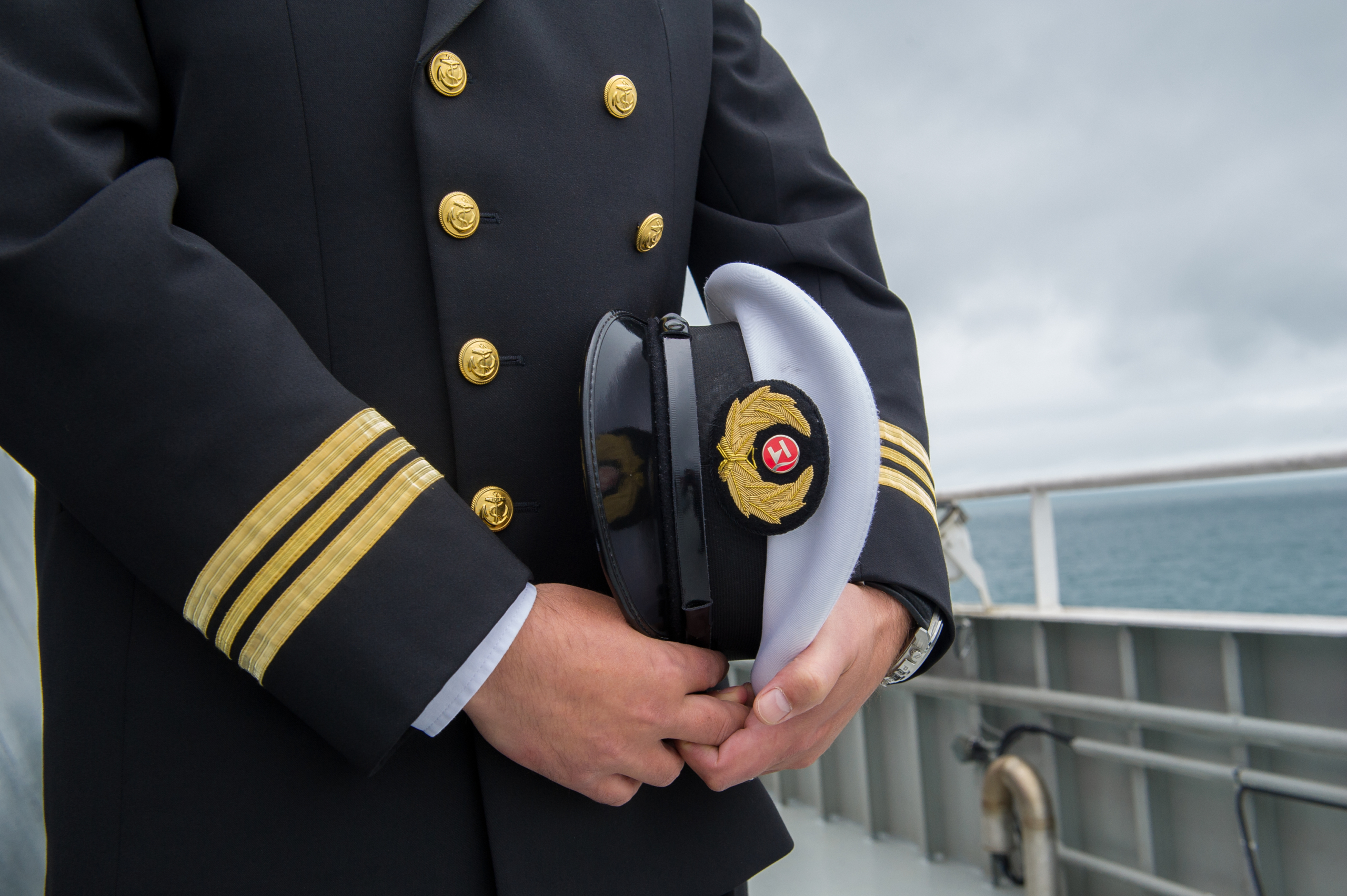Picture of ship captain